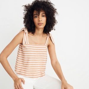 Tie-Strap Tank Top in Stripe